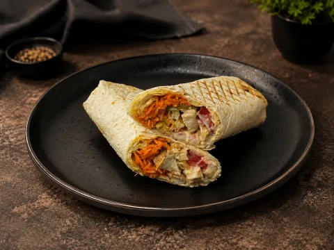 Гирос с картошкой